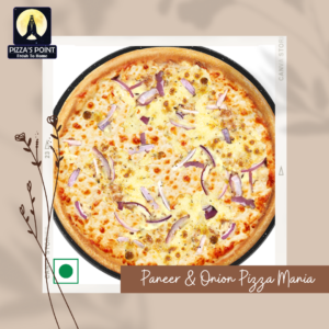 Paneer & Onion Pizza Mania